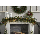 Shop For 6' LED Mixed Alaskan Pines and Pinecones Garland