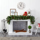 Shop For 6' LED Pine Cone Christmas Artificial Garland