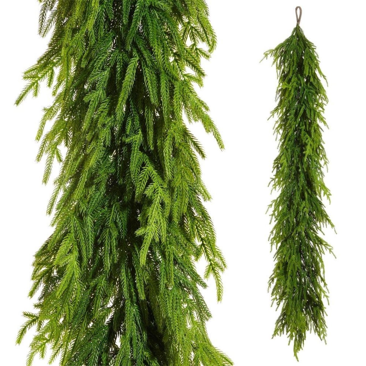 Shop For 6' Norfolk Pine Real Feel Christmas Garland