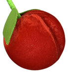 Shop For 6" Plush Cherry Wreath Accent