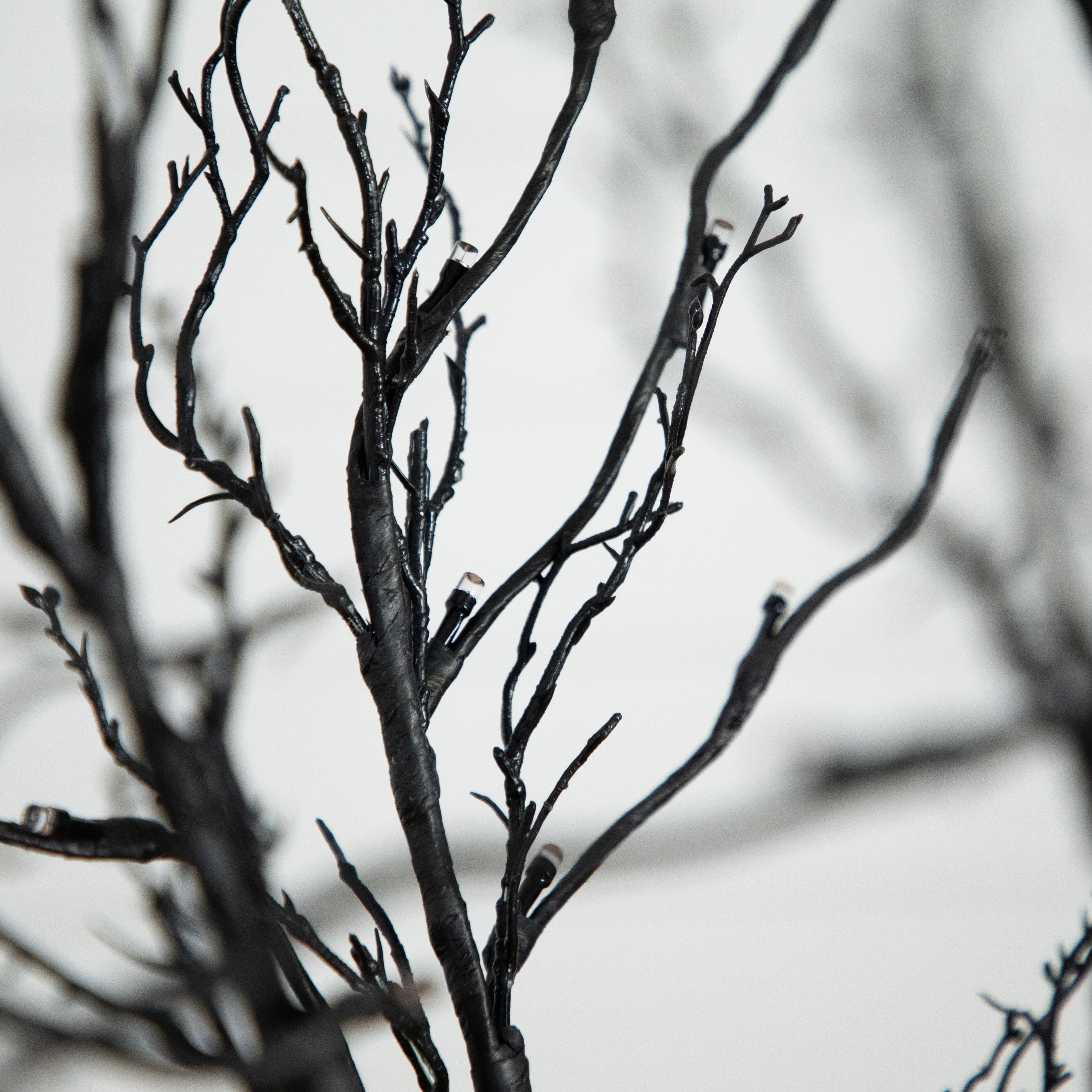 Shop For 6’ Pre - Lit Halloween Black Twig Artificial Tree