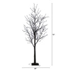 Shop For 6’ Pre - Lit Halloween Black Twig Artificial Tree