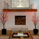 Shop For 6’ Pre - Lit Halloween Black Twig Artificial Tree