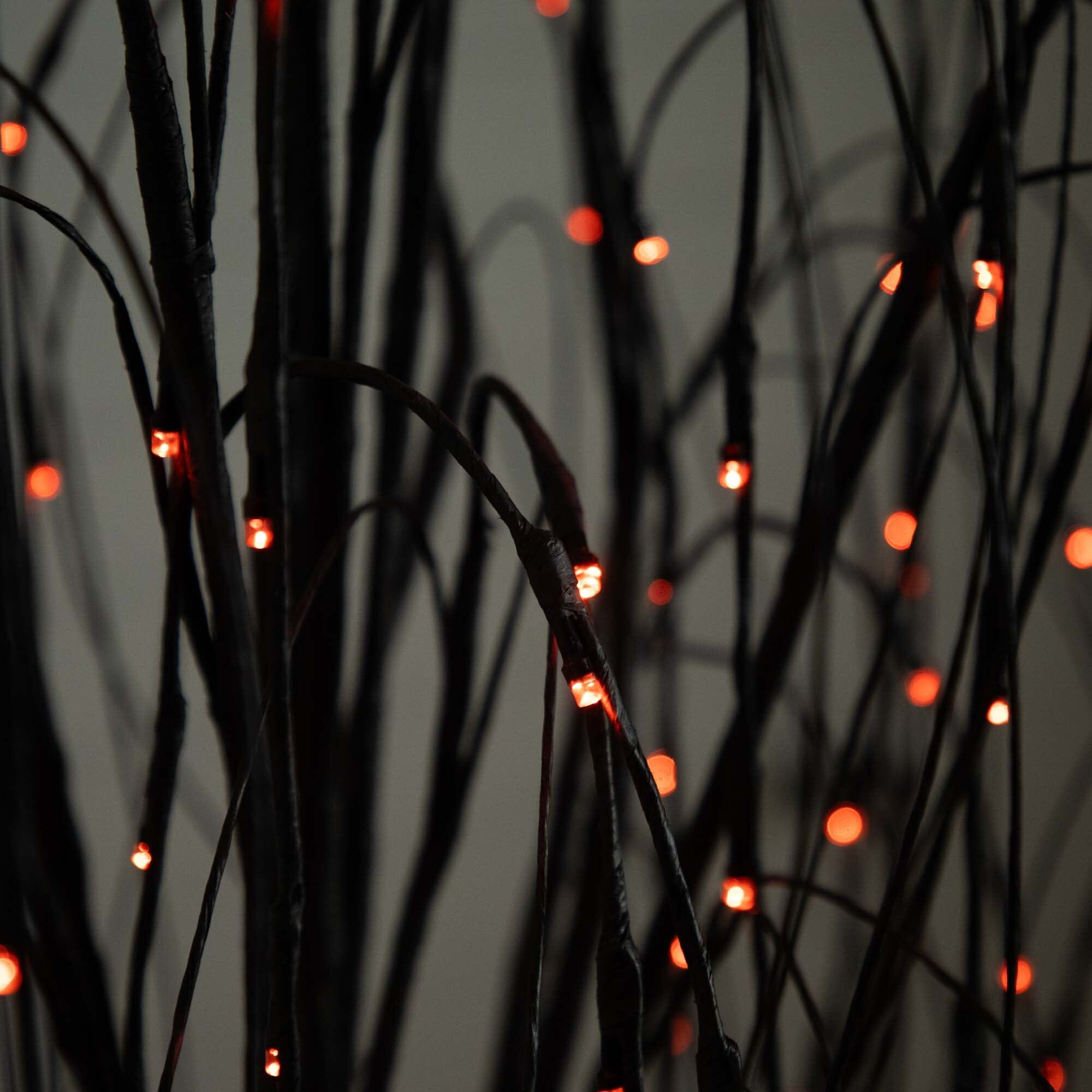Shop For 6’ Pre - Lit Halloween Black Willow Artificial Tree