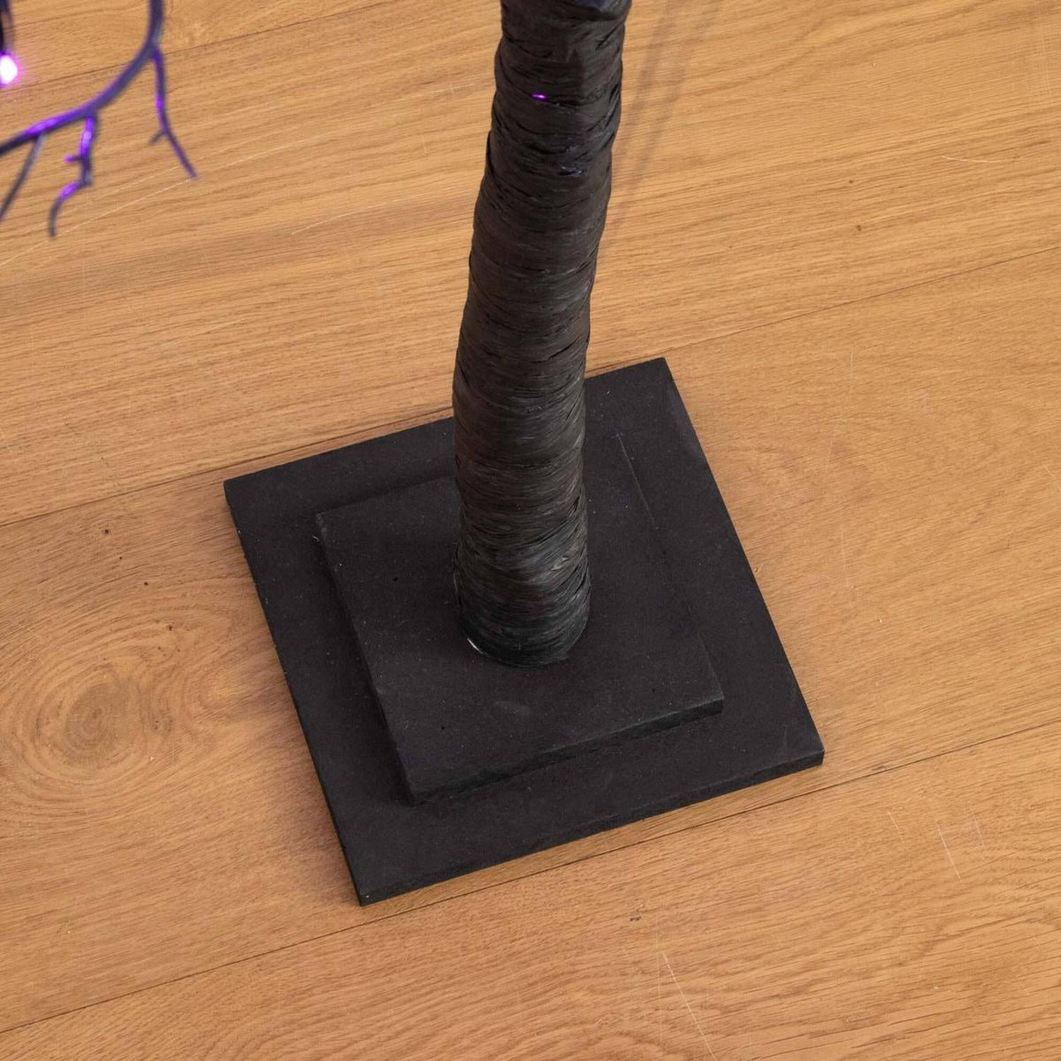 6’ Pre-Lit Halloween Minimalist Twig Artificial Tree