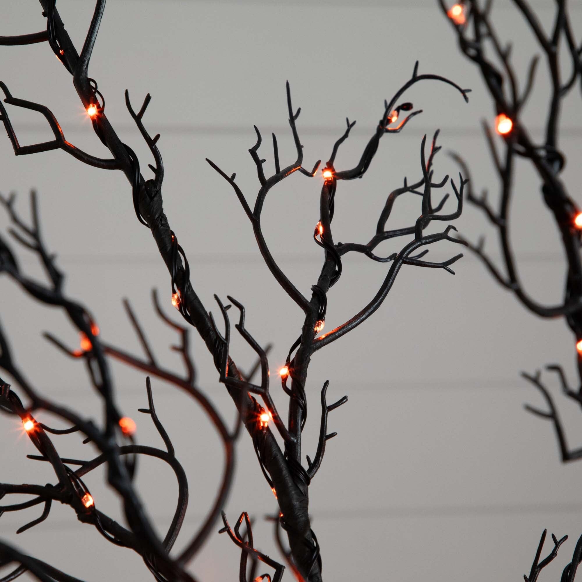 Shop For 6’ Pre - Lit Halloween Minimalist Twig Artificial Tree