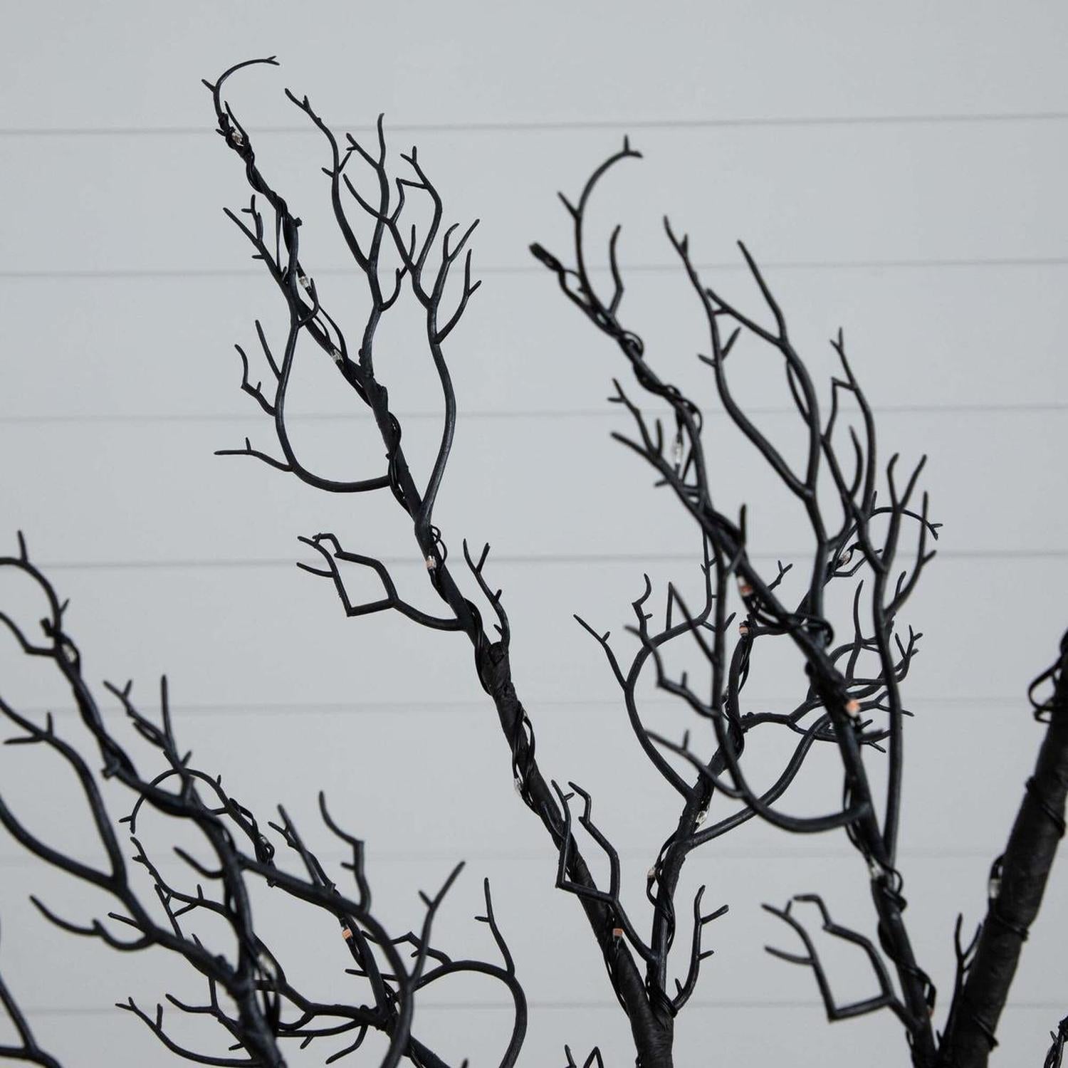 Shop For 6’ Pre - Lit Halloween Minimalist Twig Artificial Tree