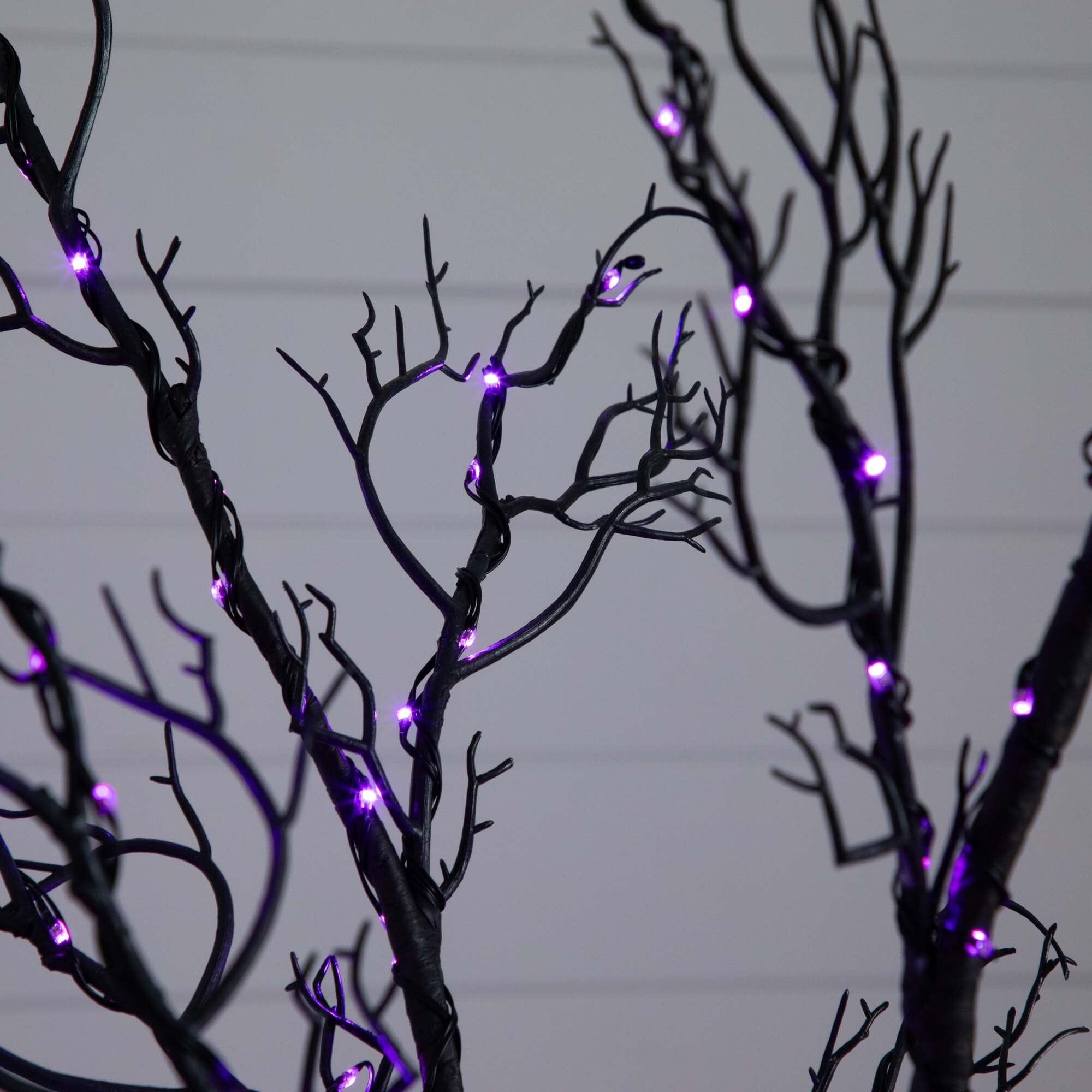 Shop For 6’ Pre - Lit Halloween Minimalist Twig Artificial Tree