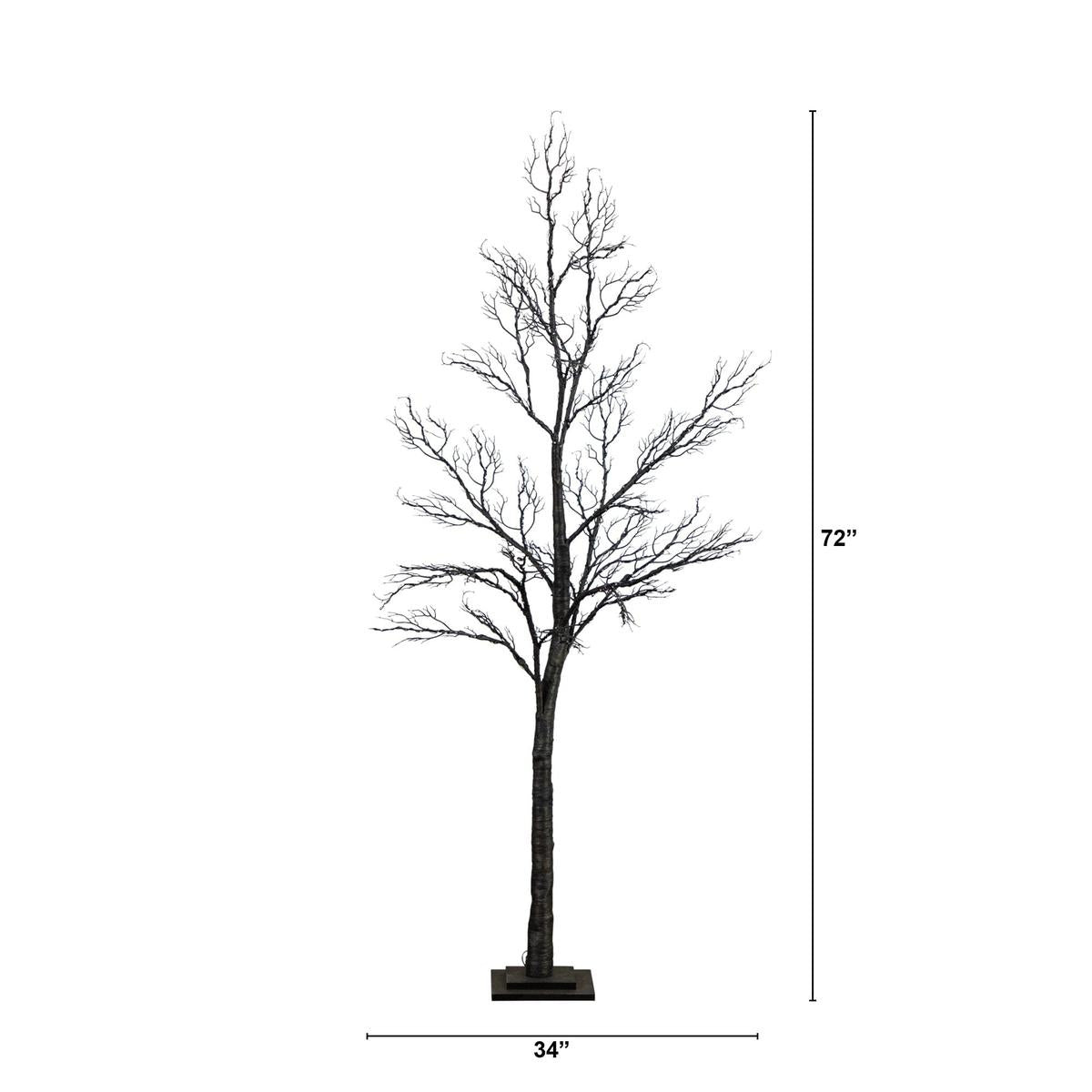 Shop For 6’ Pre - Lit Halloween Minimalist Twig Artificial Tree