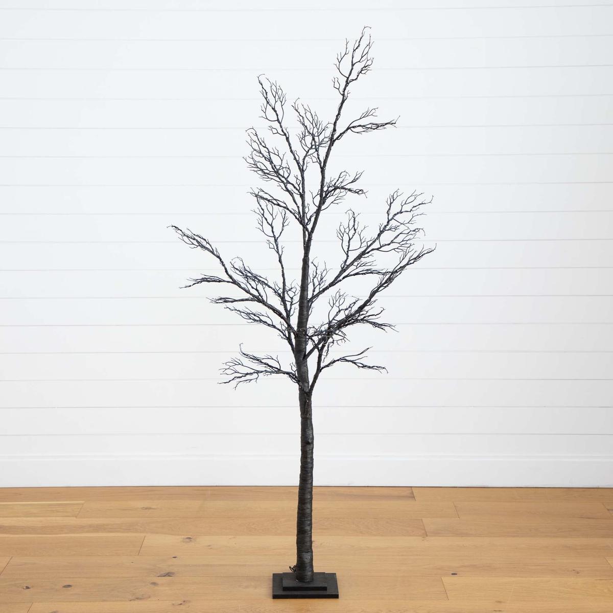 Shop For 6’ Pre - Lit Halloween Minimalist Twig Artificial Tree