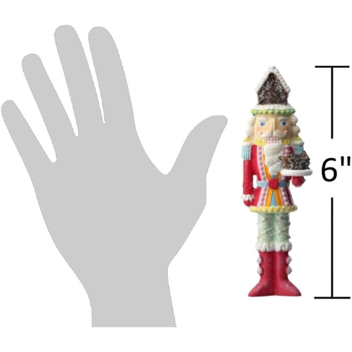 Shop For 6" Resin Candy Nutcracker w/Cake Ornament