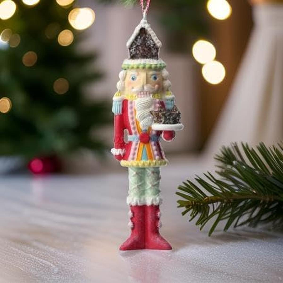 Shop For 6" Resin Candy Nutcracker w/Cake Ornament