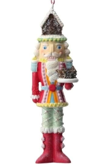 Shop For 6" Resin Candy Nutcracker w/Cake Ornament