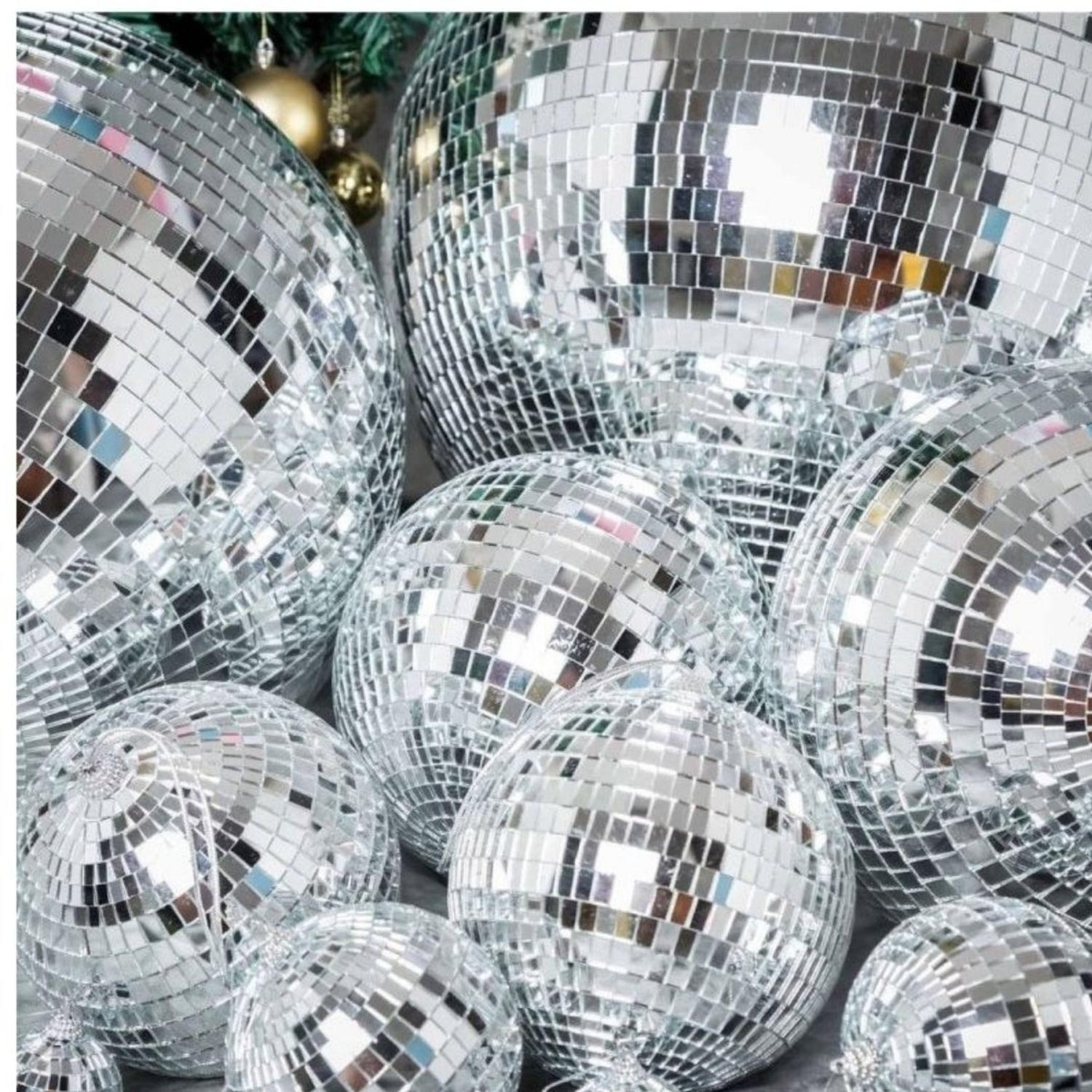 Shop For 6" Silver Disco Ball Ornament