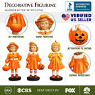 Shop For 6" Victorian Pumpkin Girl Trio (Set of 3)