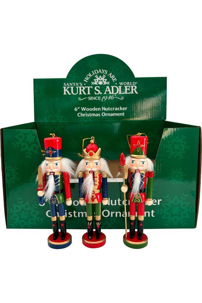 Shop For 6" Wooden Nutcracker Ornaments