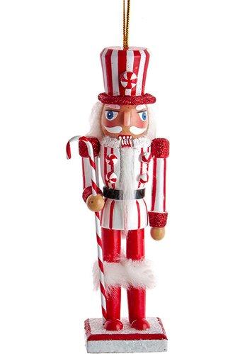 Shop For 6" Wooden Peppermint Nutcracker Ornaments