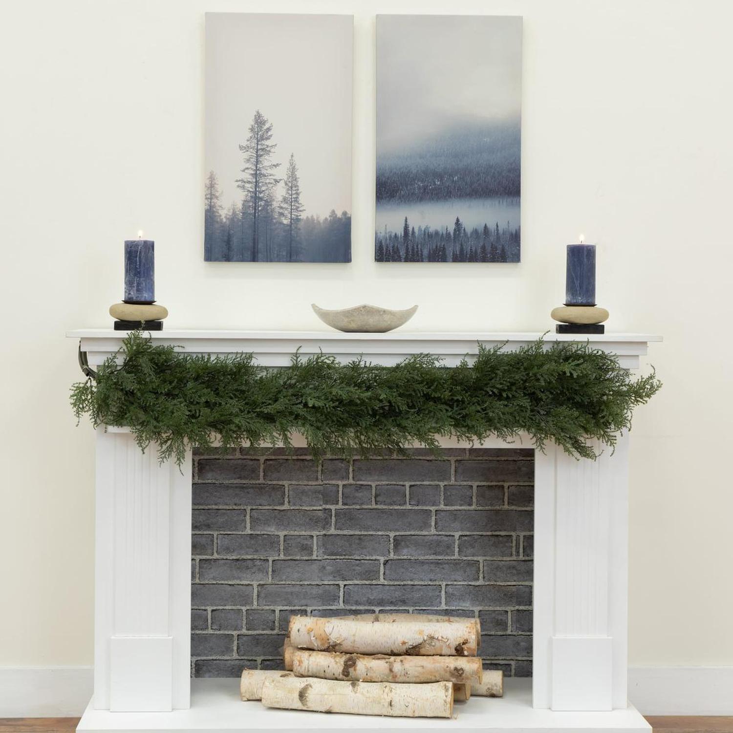 60” Artificial Cedar Garland