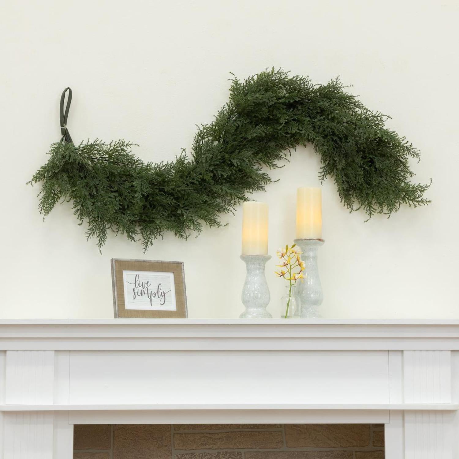 60” Artificial Cedar Garland