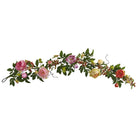 Shop For 60'' Mixed Peony & Berry Garland