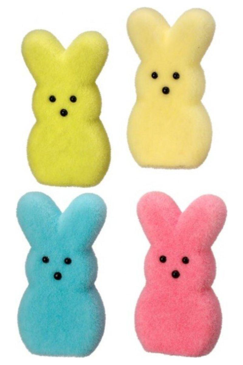 Shop For 6.25" Flocked Styro Bunny Peep