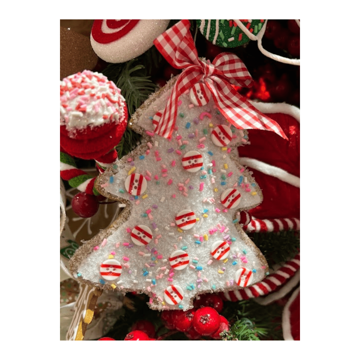 Shop For 6.25" Gingerbread Tree Cookie Ornament