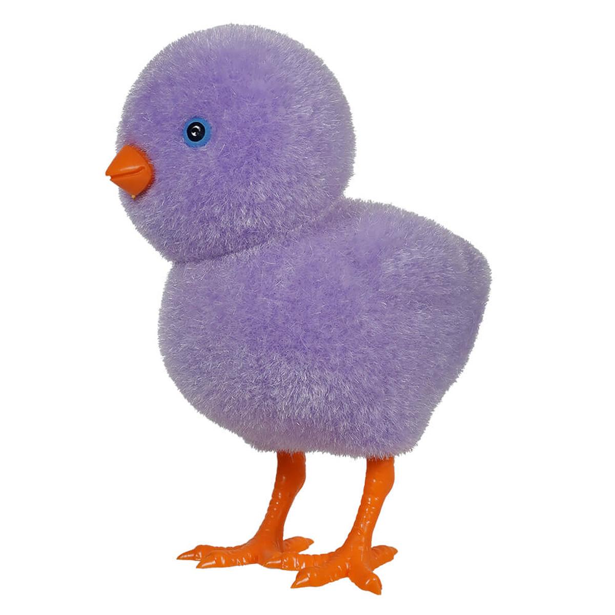 Shop For 6.5" Flocked Baby Chick (Assorted Colors)