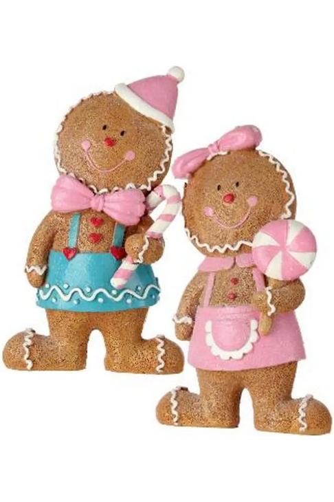 Shop For 6.5" Resin Gingerbread Ornament: Pastel