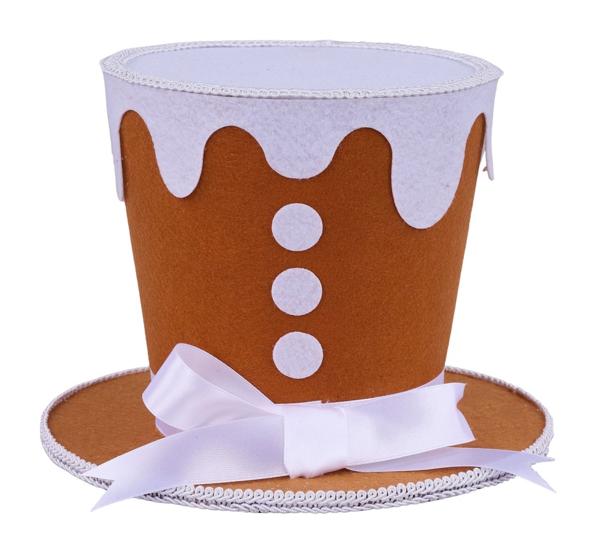 Shop For 6.5in Gingerbread Icing Top Hat
