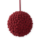Shop For 6in Burgundy Multi Size Pompom Ball Ornament