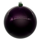 Shop For 6in Plum Pearl UV Drilled Ball Ornament (Set of 4)