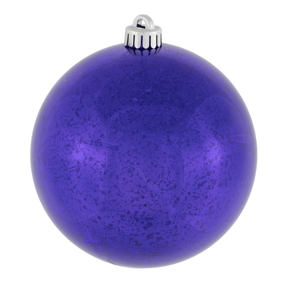 Shop For 6in Purple Mercury Ball Ornament, 4 per Bag