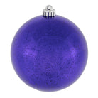 Shop For 6in Purple Mercury Ball Ornament, 4 per Bag