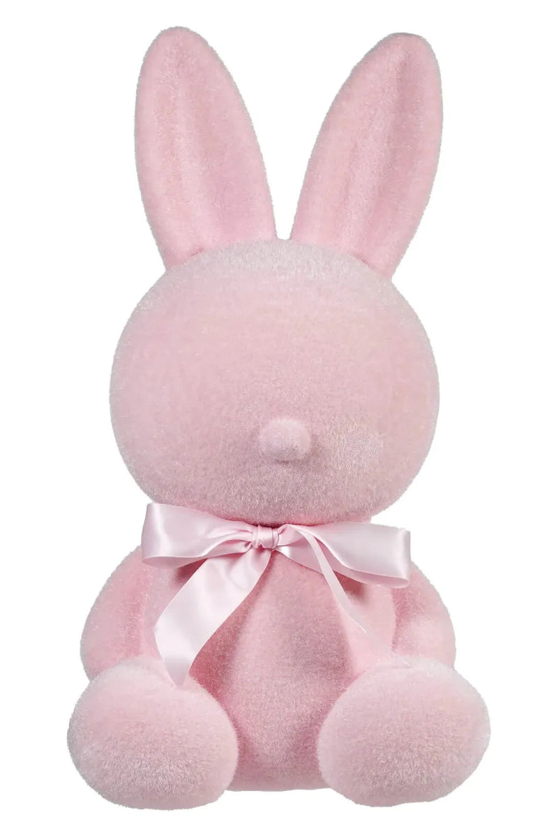 Shop For 7" Flocked Sitting Bunny (Assorted Colors)