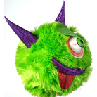 Shop For 7" Furry Monster Ornament: Green
