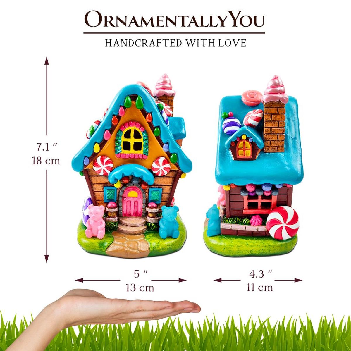 Shop For 7" LED Sugary Haven Candy House Figurine