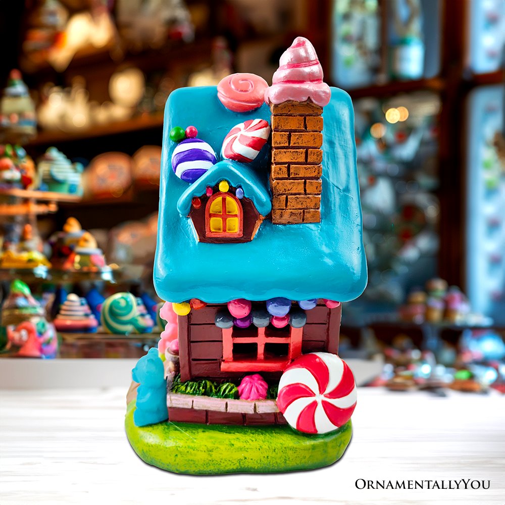 Shop For 7" LED Sugary Haven Candy House Figurine
