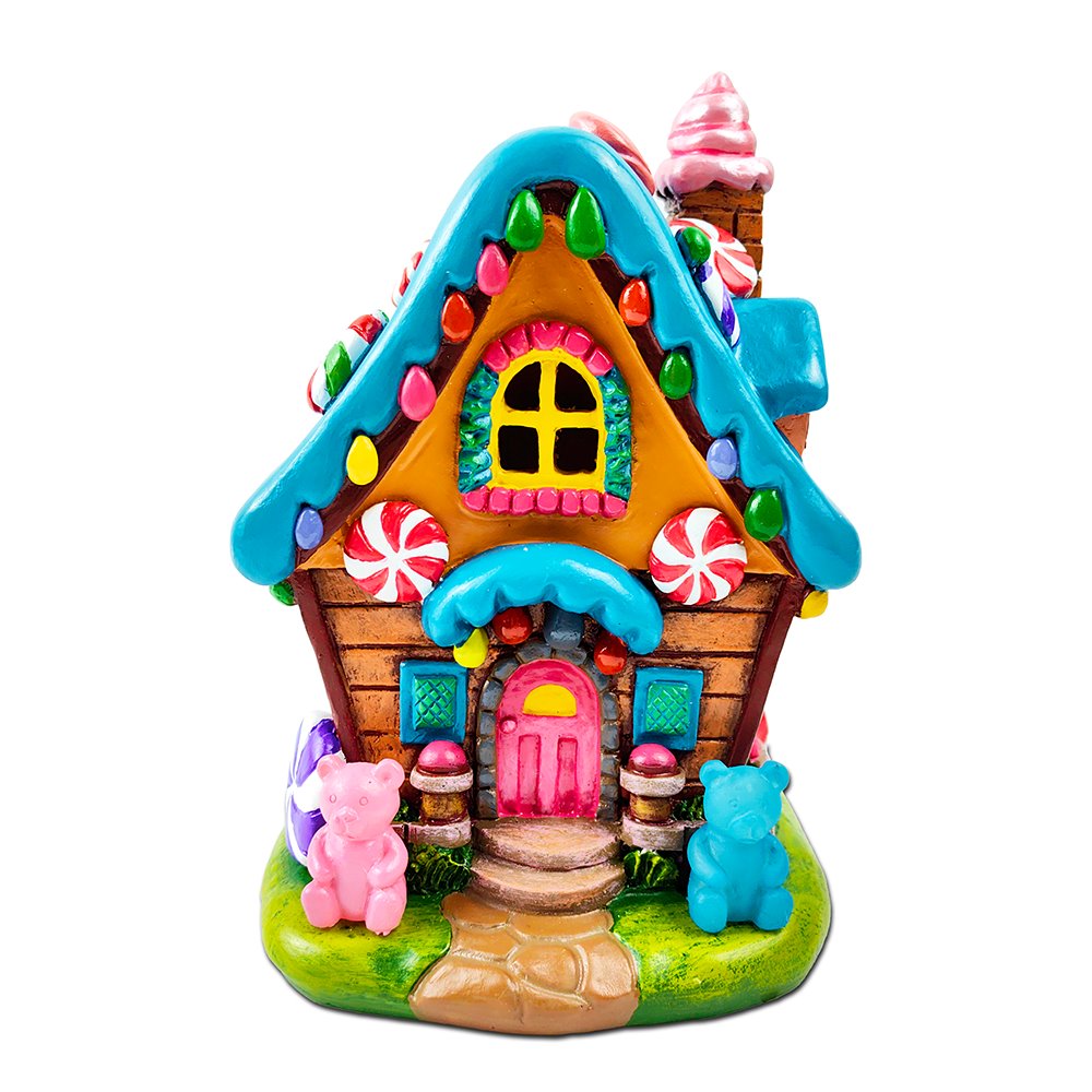 Shop For 7" LED Sugary Haven Candy House Figurine