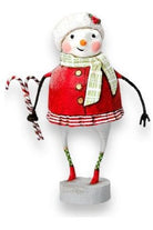 Shop For 7" Minty Christmas Snowgirl Figurine