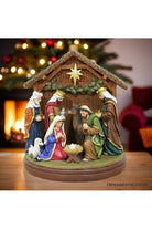 Shop For 7" Radiant Nativity Scene Statue Figurine