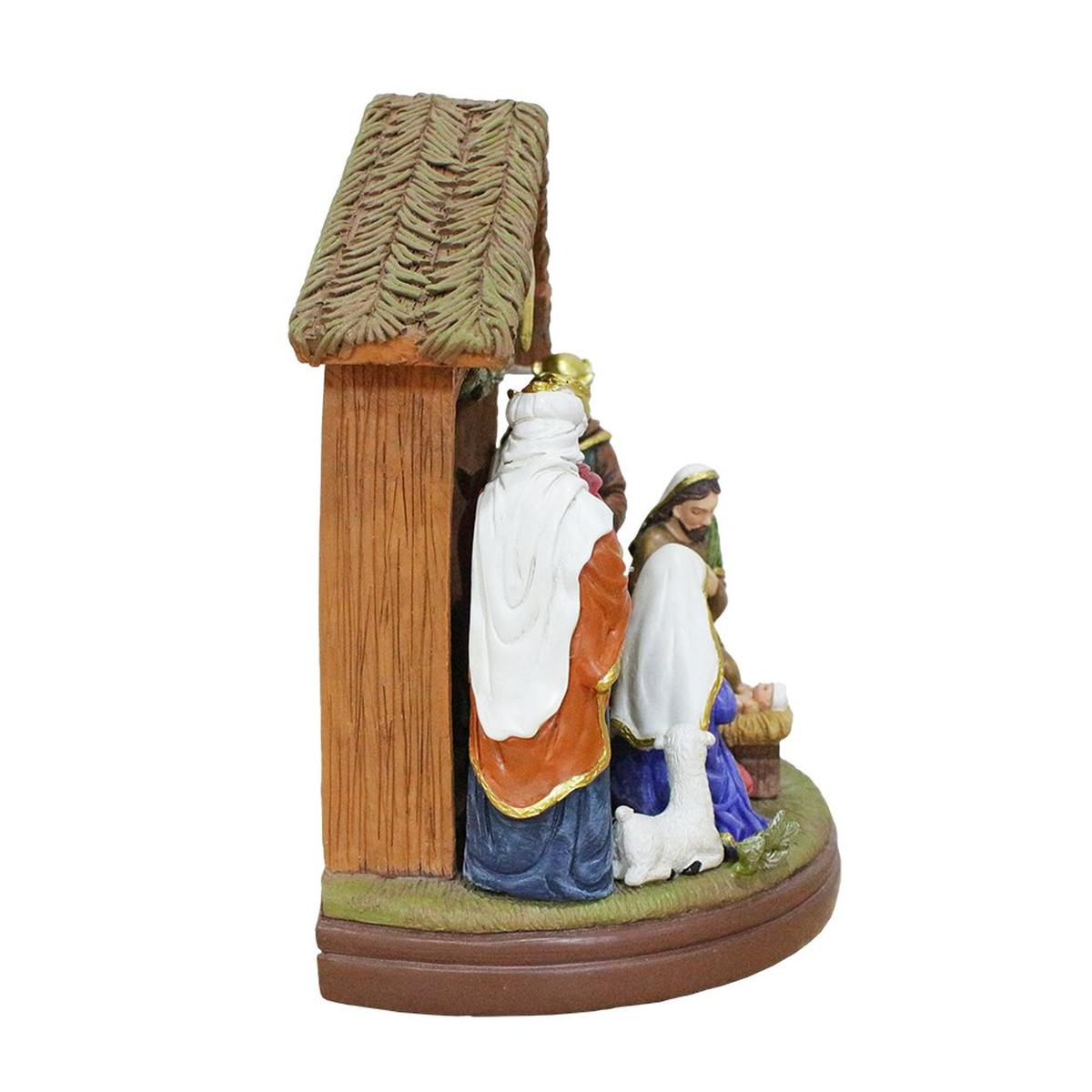 Shop For 7" Radiant Nativity Scene Statue Figurine