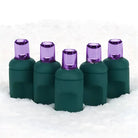 Shop For 70 5mm Purple LED Christmas Lights, 4" Spacing