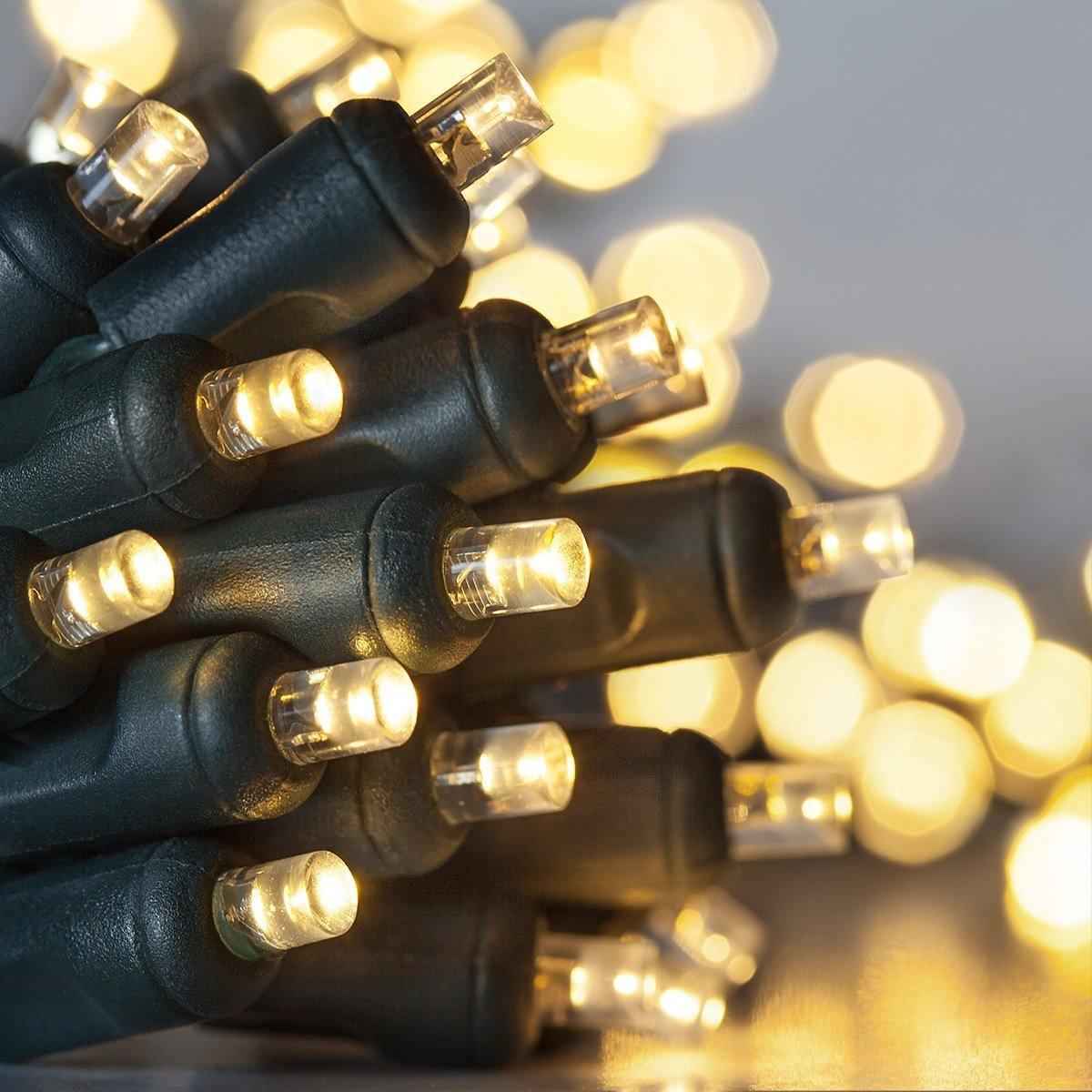Shop For 70 Bulb Cool White LED 5MM Christmas Lights
