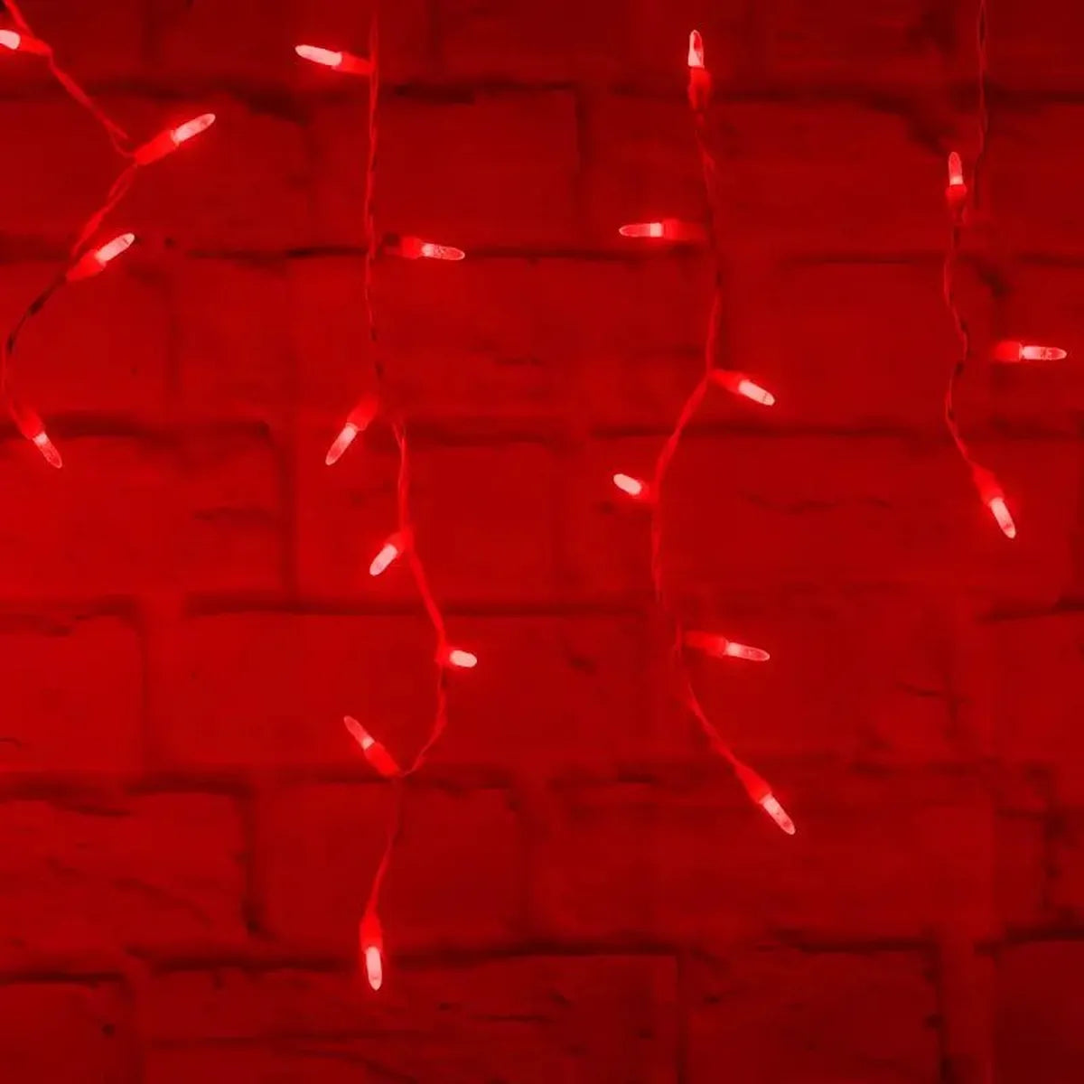 Shop For 70 M5 Red LED Icicle Lights