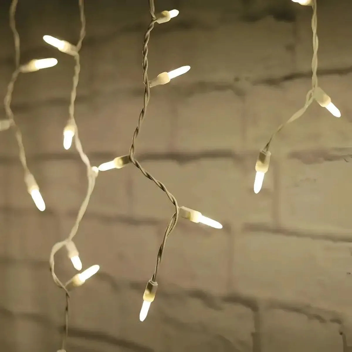 Shop For 70 M5 Warm White LED Icicle Lights