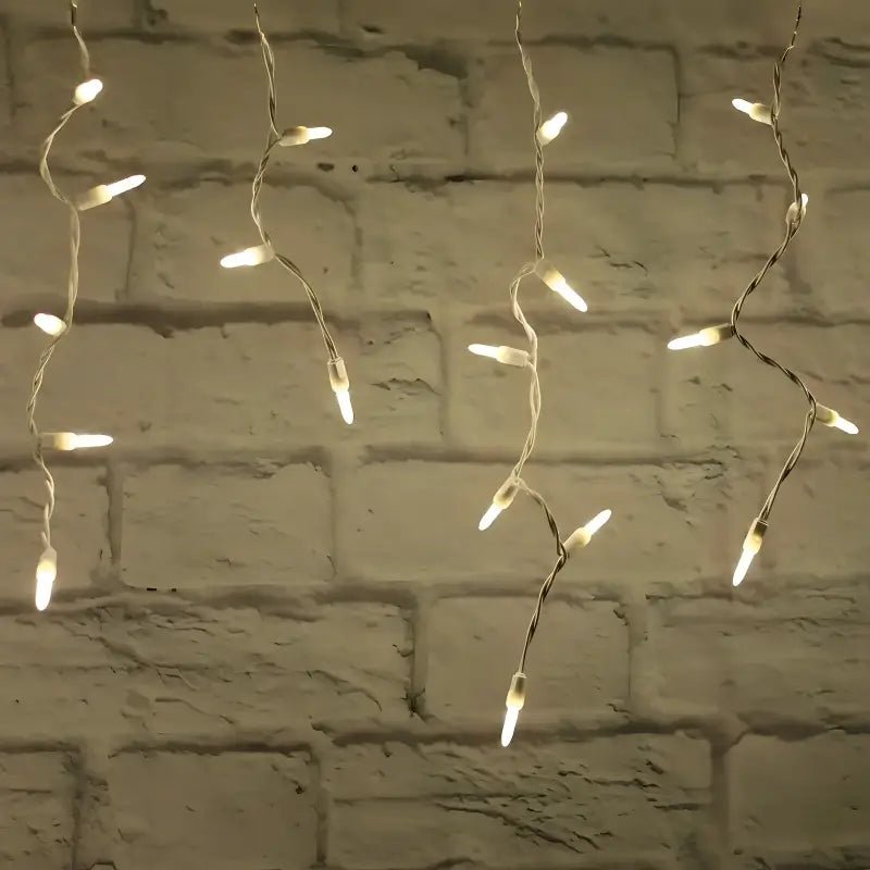 Shop For 70 M5 Warm White LED Icicle Lights