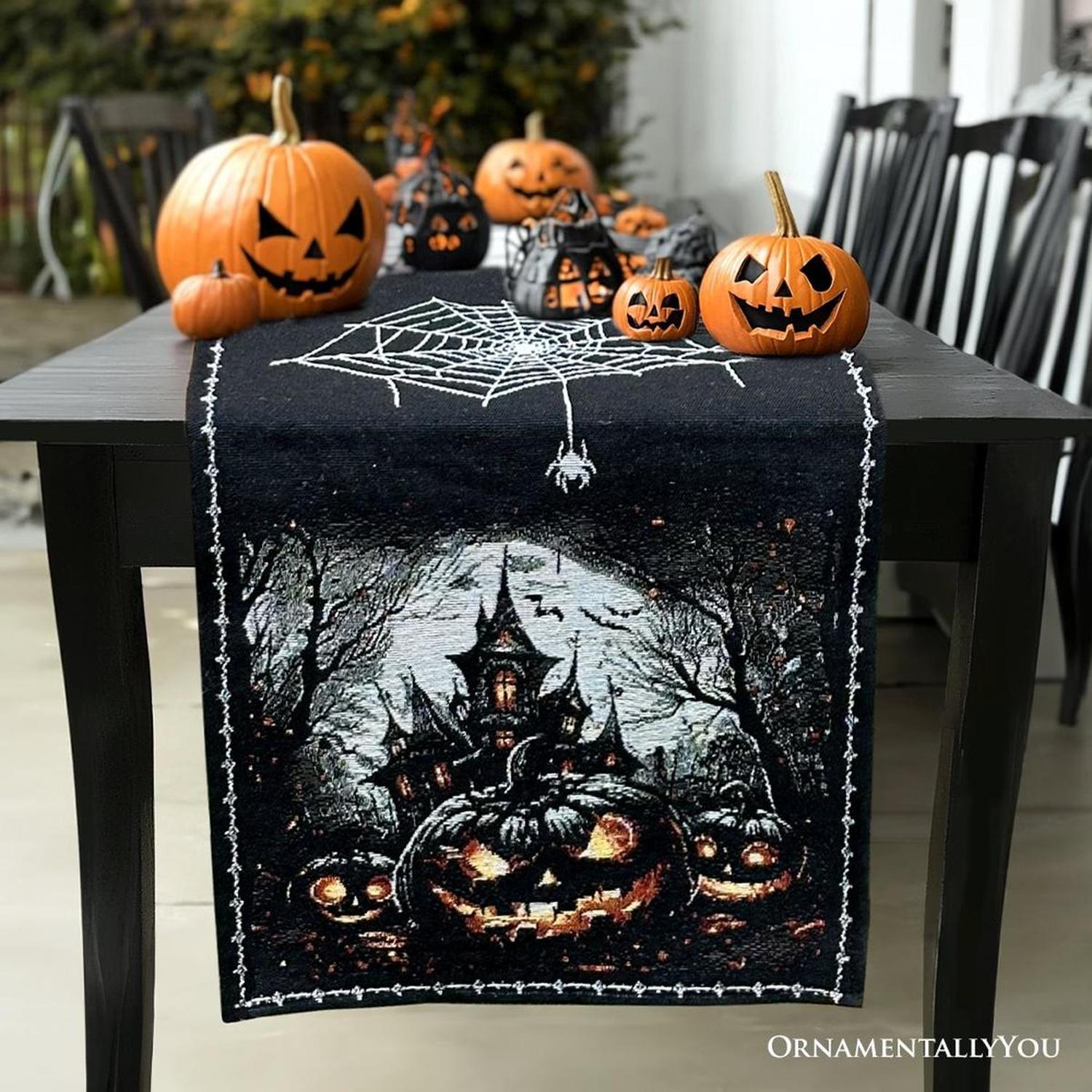 72" Haunted Horrors Table Runner