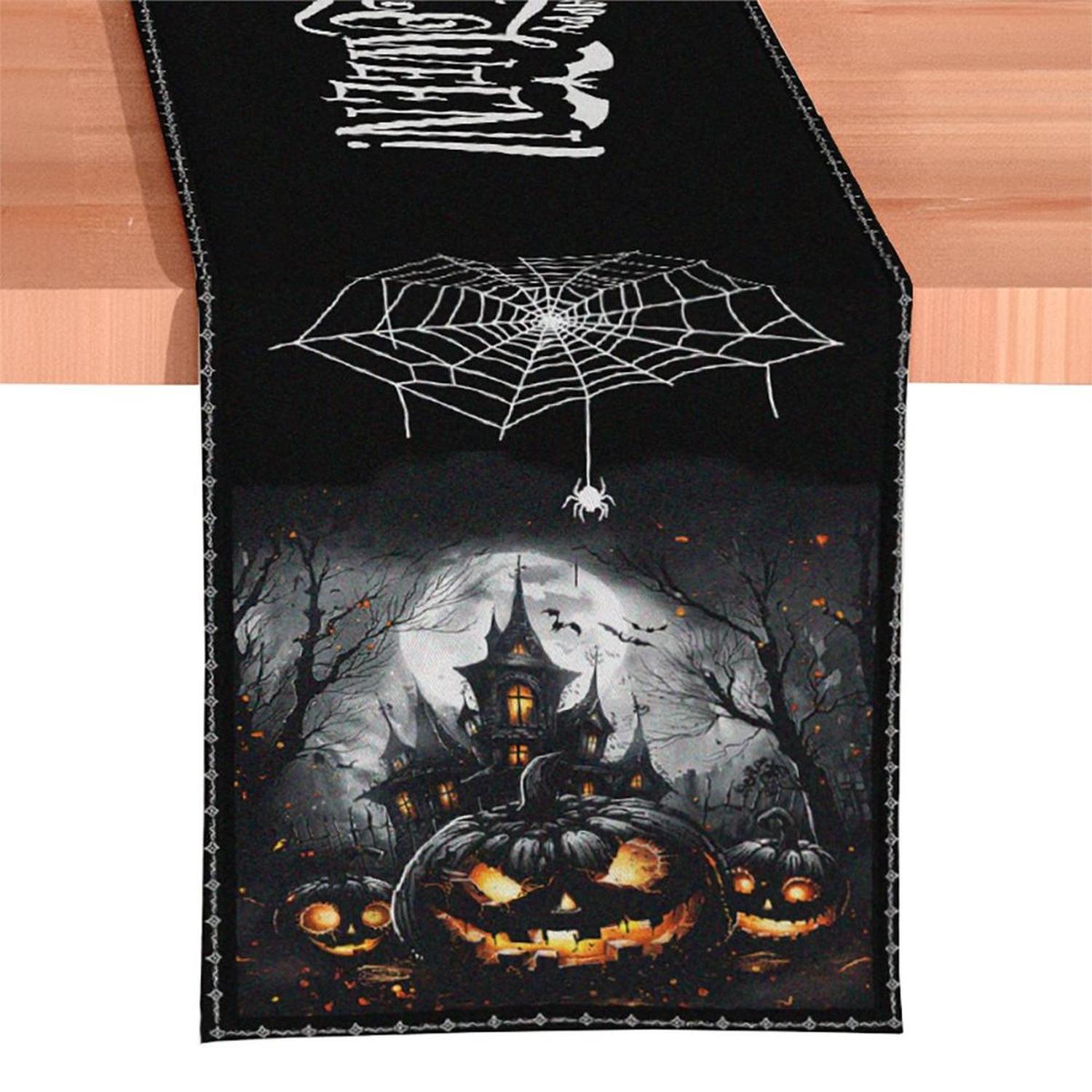72" Haunted Horrors Table Runner