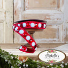 Shop For .75" Gumdrop Garland Ribbon: Red/White (5 Yards)