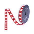 Shop For .75" Gumdrop Garland Ribbon: Red/White (5 Yards)